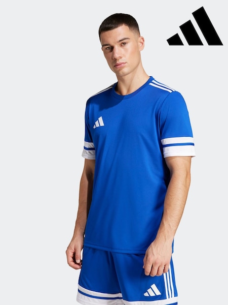adidas Blue Squadra 25 Jersey T-Shirt (E39854) | R$ 195