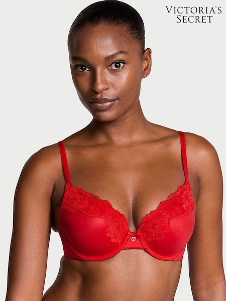 Victoria's Secret Lipstick Red Full Cup Push Up Bra (E39878) | €45