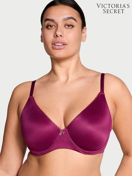 Victoria's Secret Plum Rouge Red Minimiser Invisible Lift Bra (E39888) | €45