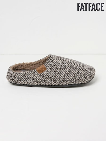 FatFace Oatmeal Jamieson Slippers (E40070) | €19.50