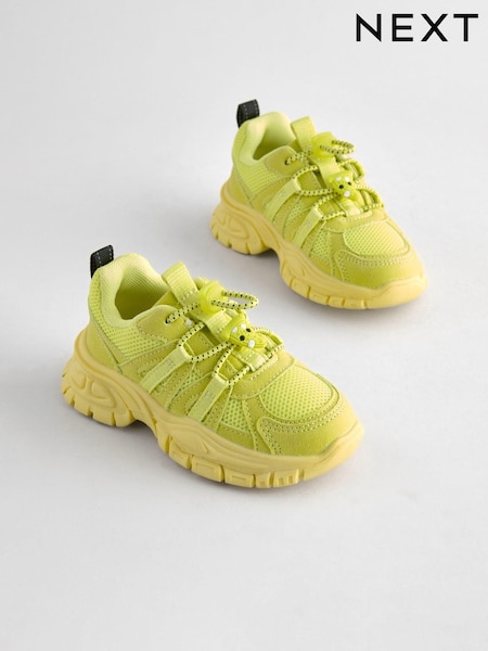 Yellow Chunky Trainers (E40075) | kr401 - kr434