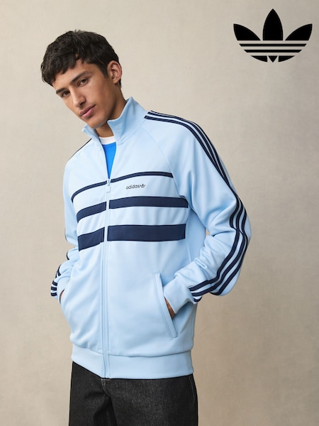 adidas Originals Light Blue Track Top (E40199) | AED379