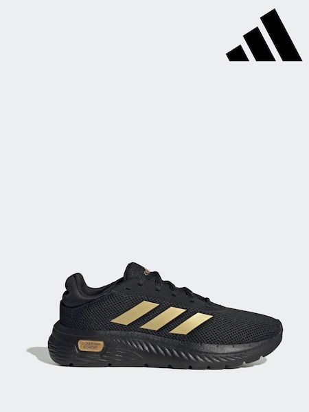 adidas Black Cloudfoam Comfy Trainers (E40375) | €57