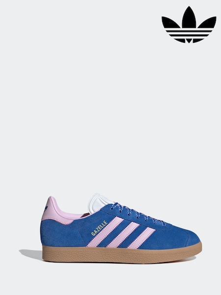 adidas Originals Blue Gazelle Trainers (E40455) | LEI 633