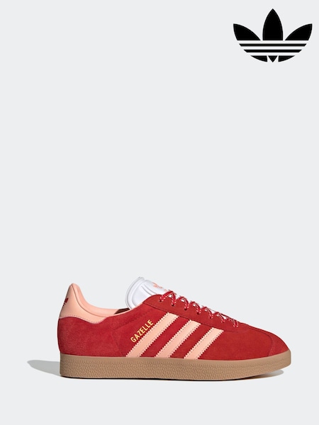 adidas Originals Red Gazelle Trainers (E40459) | LEI 633