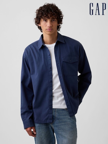 Jūras spēki - Regular Gap Boxy Fit Twill Shirt