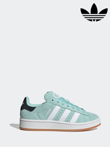 Зеленый/белый - adidas Junior Campus 00s Trainers (E40660) | €93