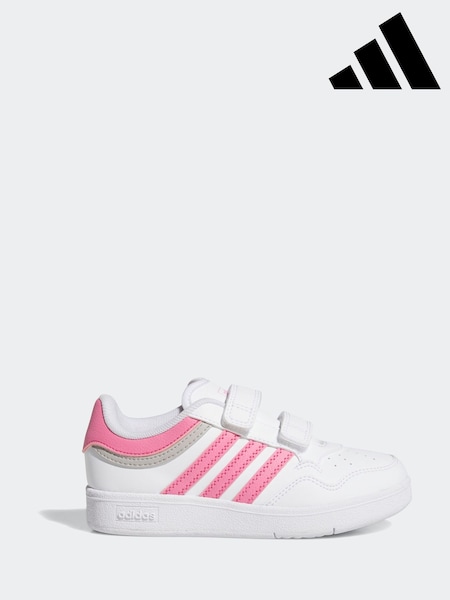 adidas White Hoops 4.0 Trainers (E40721) | R$ 275