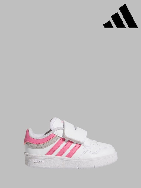 adidas White Hoops 4.0 Trainers (E40727) | R$ 225