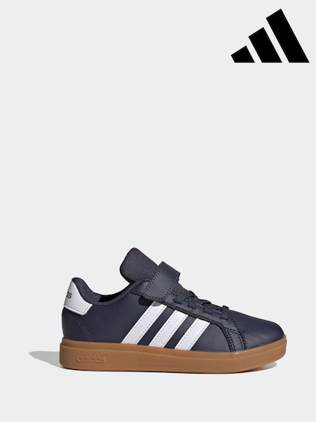 adidas Blue Grand Court 2.0 Trainers (E40827) | INR 4,300