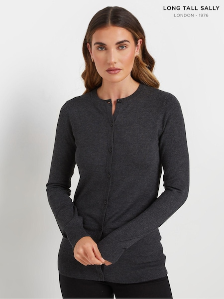 siva - Long Tall Sally Crew Neck Cardigan (E40892) | € 38