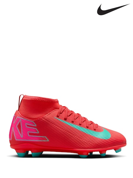 Pomarańczowy - Nike Kids Mercurial Superfly 10 Club Multi Ground Football Boots (E40961) | 315 zł