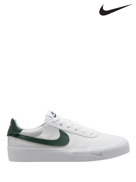 Nike White/Blue Court Shot Trainers (E40964) | €86