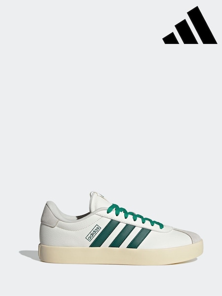 adidas White VL Court Trainers (E41009) | R$ 590