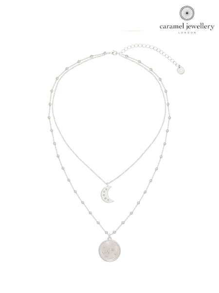 посеребренный - Caramel Jewellery London 'Constellation' Necklace (E41052) | €17