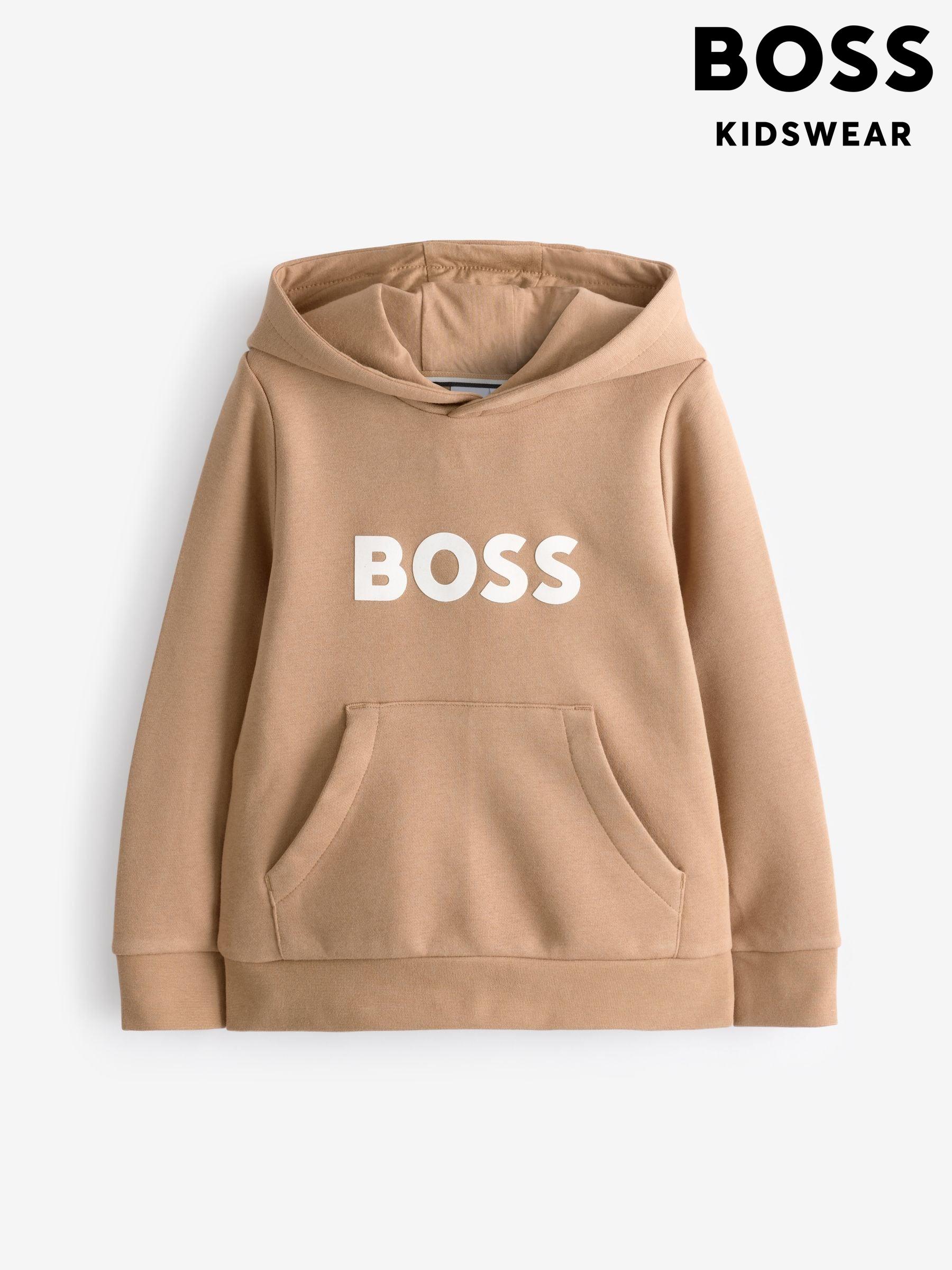 Boys hugo boss hoodie discount