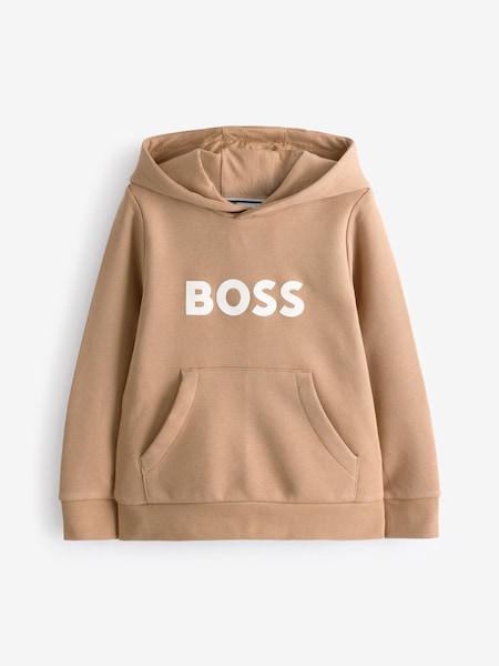 BOSS Natural Logo Hoodie (E41097) | €102 - €133