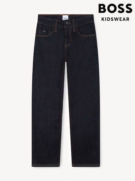 BOSS Dark Wash Denim Jeans (E41107) | 371 LEI - 459 LEI