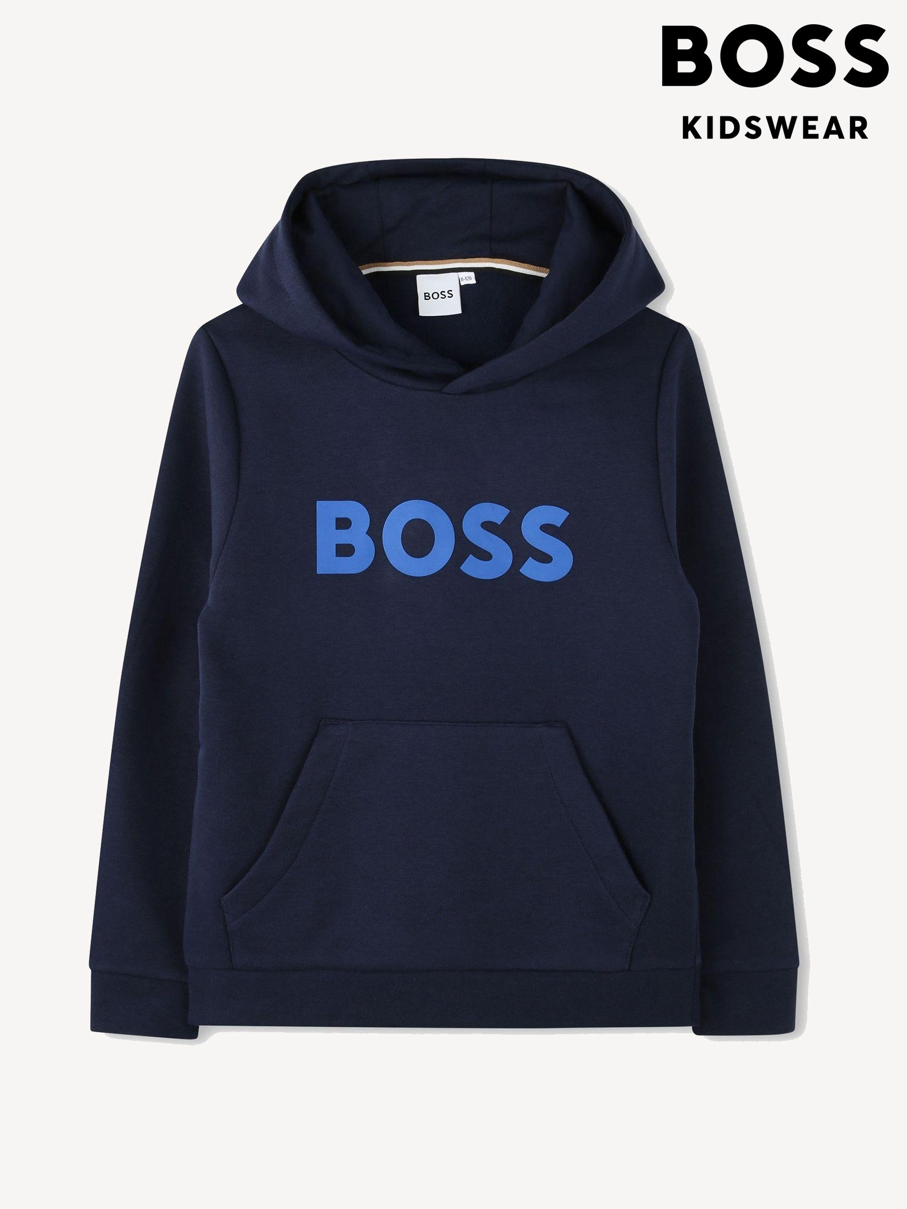 Boss casual hoodie discount
