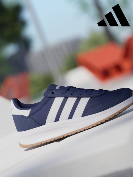 adidas Navy/White Run 70s 2.0 Trainers (E41424) | R$ 375