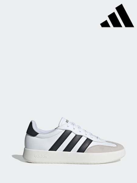adidas White Black Barreda Trainers (E41432) | R$ 545