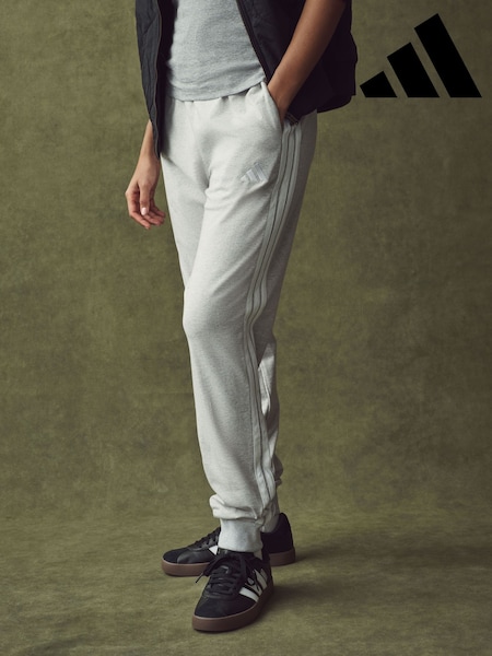 adidas Grey 3 Stripe Joggers (E41532) | R$ 375