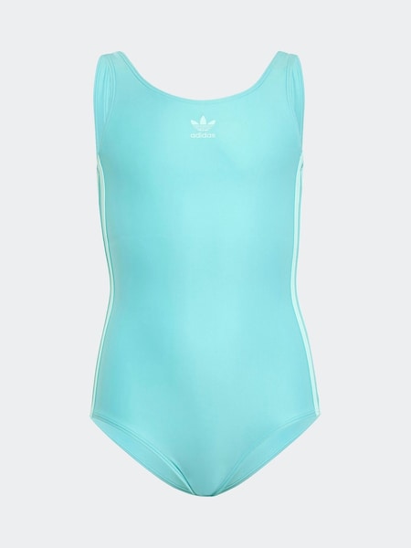 adidas Green Originals Adicolor 3 Stripe Swimsuit (E41538) | €46