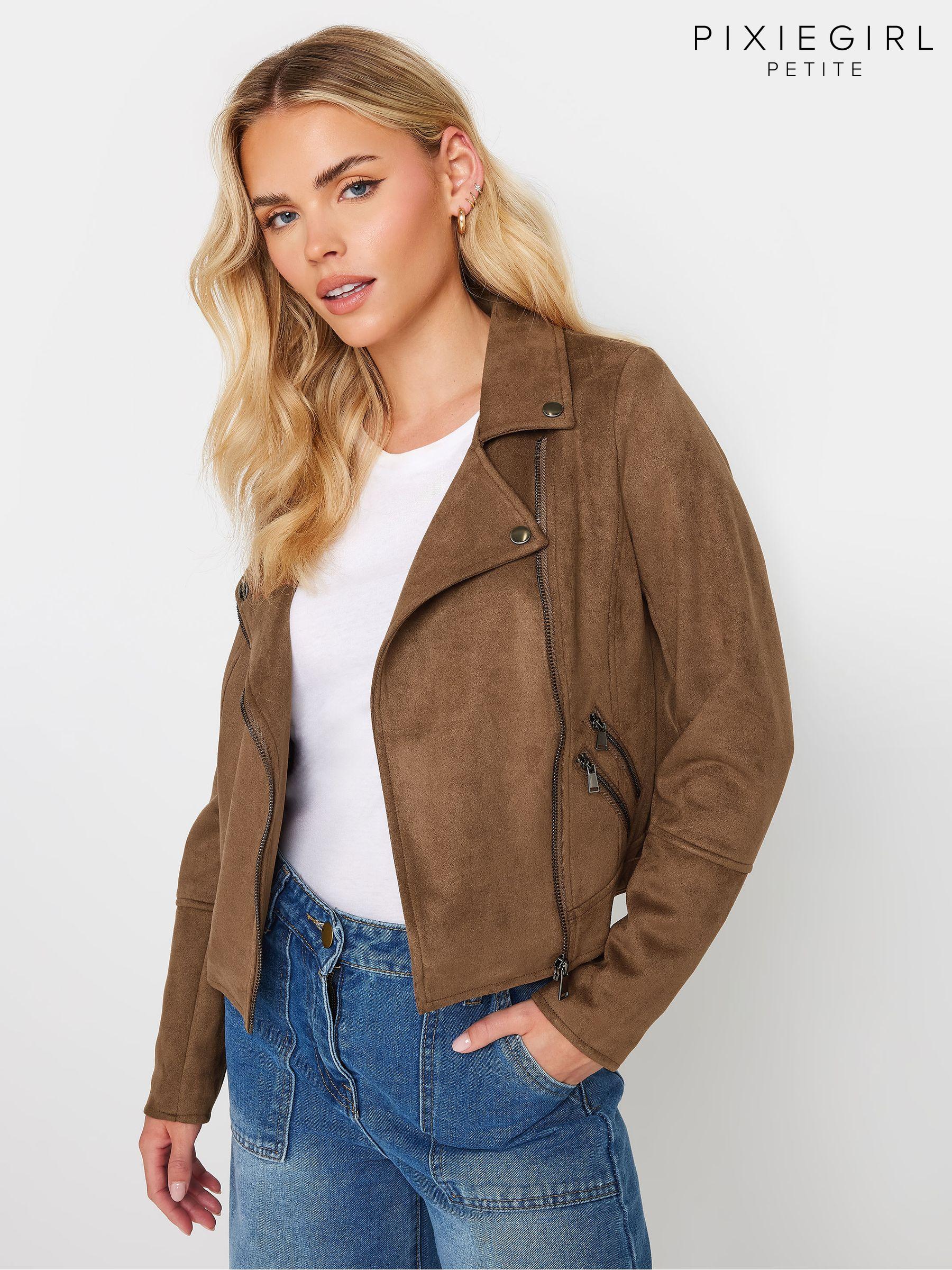 Suede coats and jackets top