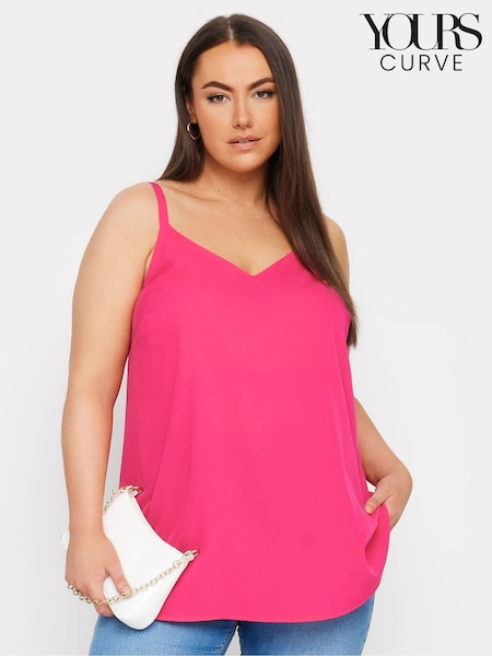 Yours Curve Pink Cami (E41654) | €24