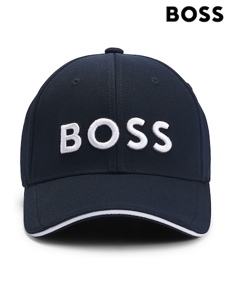 BOSS Embroidered Logo Cap in Knitted Piqué (E41717) | €29