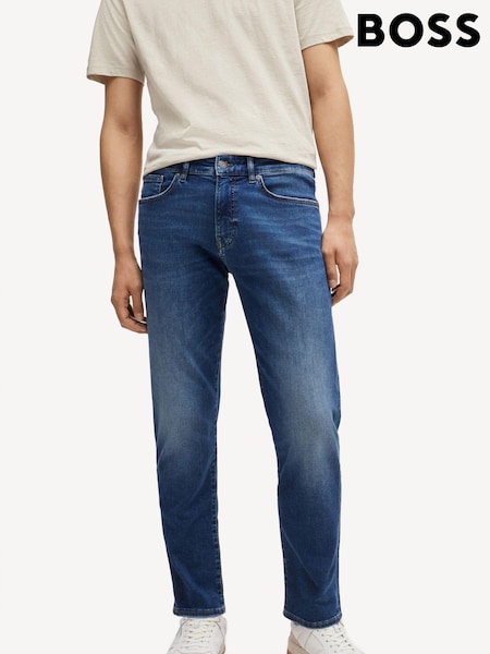 BOSS Regular Fit Jeans in Soft Motion Denim (E41744) | 539 LEI
