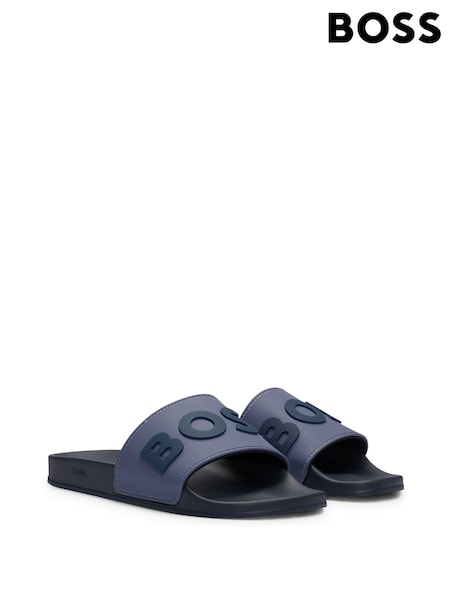 BOSS Rubber With Raised Logo Detail (E41777) | 330 LEI