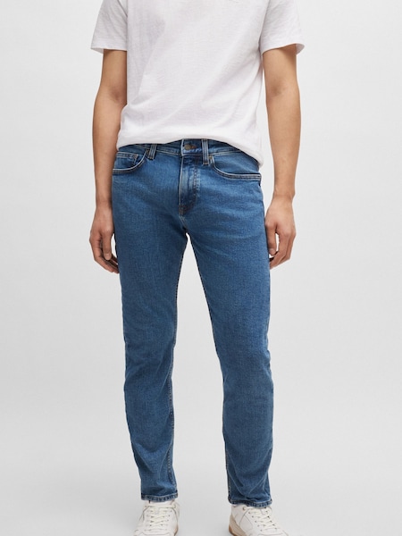 BOSS Blue Slim Fit Comfort Stretch Denim Jeans (E41803) | 281 QAR