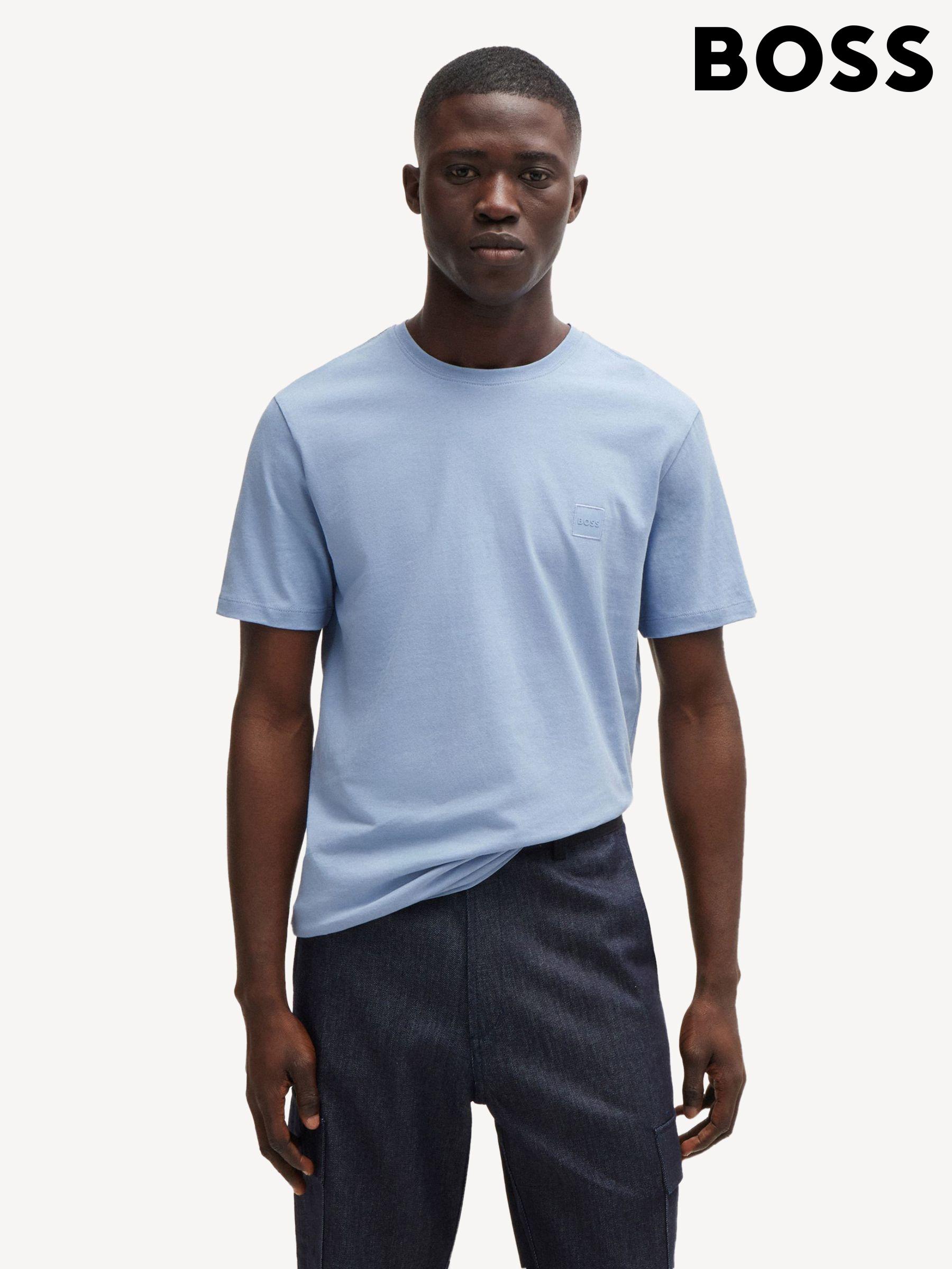 Men s T Shirts Boss Blue Essentials Sale Next Luxembourg