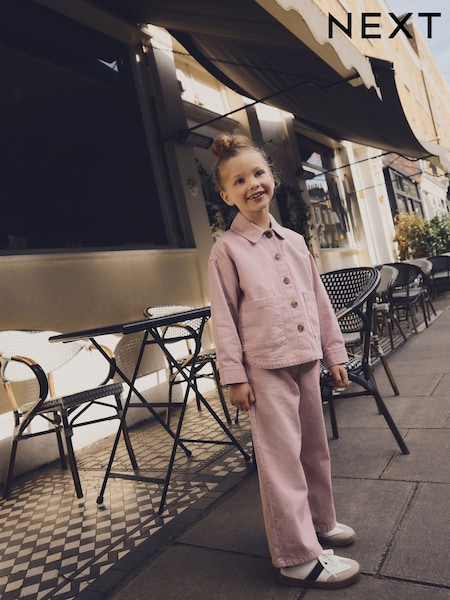 وردي - 100% Cotton Jacket & Trouser Set (3-16yrs) (E41855) | ‏13.500 د.ك.‏ - ‏15.500 د.ك.‏