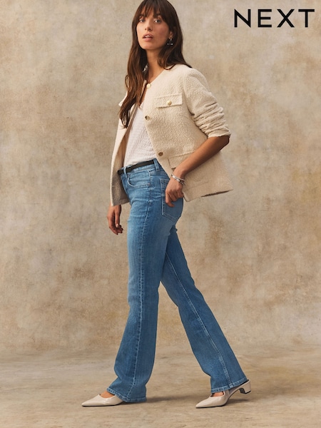 Mid Blue Authentic Bootcut Jeans (E41868) | €32