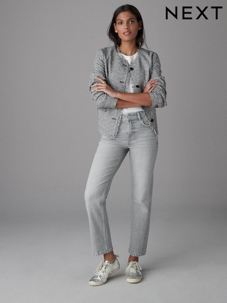 Grey Straight Jeans (E41869) | SGD 52
