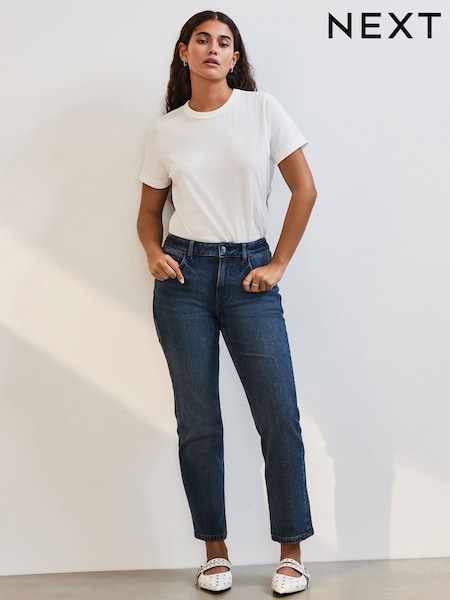 Inky Sininen - Straight Jeans (E41870) | €42