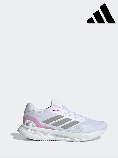 adidas White Runfalcon 5 Trainers (E42001) | €63
