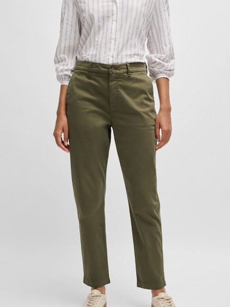 BOSS Green Regular Fit Trousers Stretch Cotton (E42167) | €79
