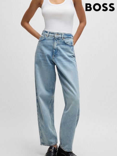 BOSS Blue Balloon-Fit Denim Jeans (E42179) | €79