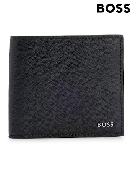BOSS Wallet With Logo Detail And Signature Stripe (E42215) | 354 LEI