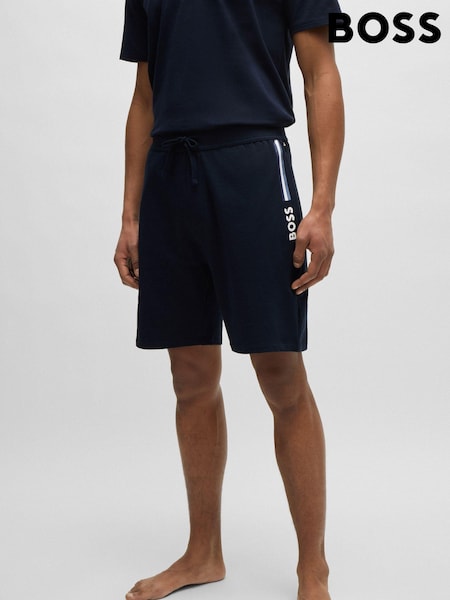 BOSS Logo Detail 100% Cotton Shorts In Terry (E42266) | 4 146 грн