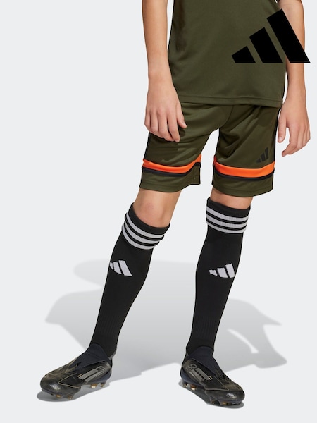 adidas Green Squadra 25 Shorts (E42382) | ₪65
