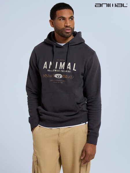 Animal Mens River Organic Hoodie (E42632) | ‏246‏₪