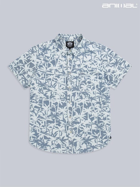 Animal Blue Jamie Organic Printed Shirt (E42634) | €21.50
