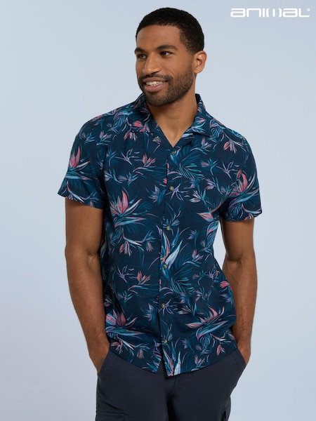 Animal Multi Will Organic Printed Shirt (E42642) | €27