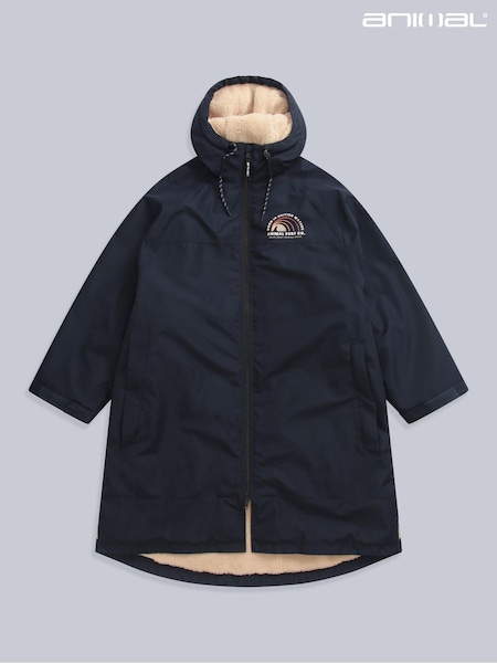 Темно-синий - Animal Mens Hazey Waterproof Beach Parka (E42645) | €186