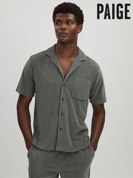 Paige Terry Cuban Collar Shirt (E42819) | €265