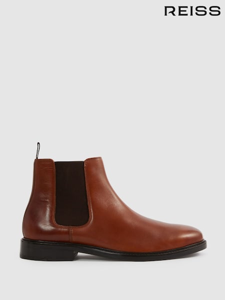 Reiss Renor Leather Chelsea Boots (E42843) | kr4 590